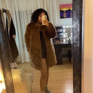 Faux Fur Coat